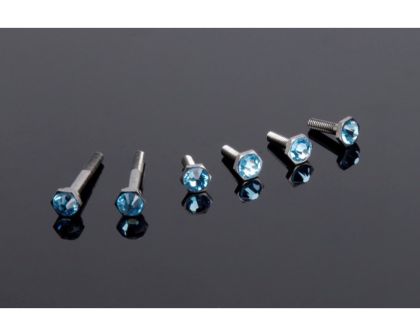 Hiro Seiko Kristallschraube EX-1 KIY Tamiya blau Swarovski