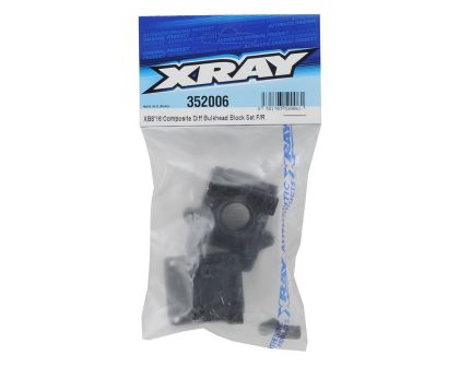 XRAY XB8 16 Differential Gehäuse vorne und hinten