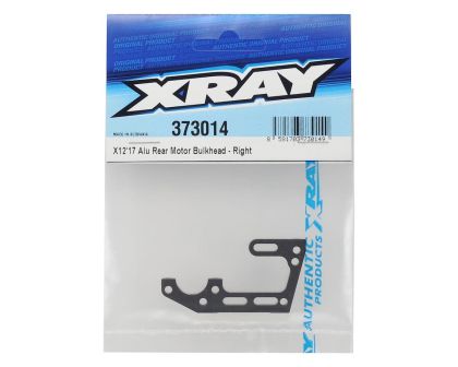 XRAY X12 17 Alu Rear Bulkhead Motor Right