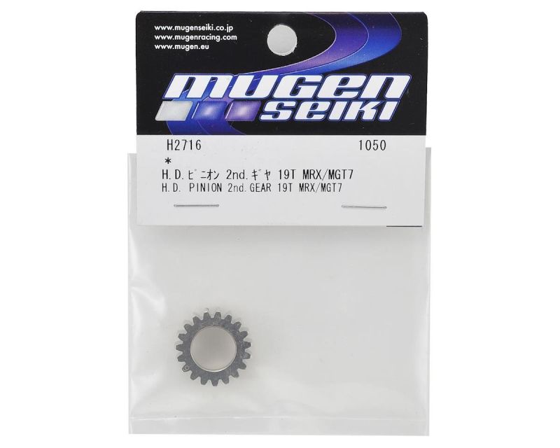 Mugen Seiki Ritzel 19 Zähne 2.Gang Nickel HD coating