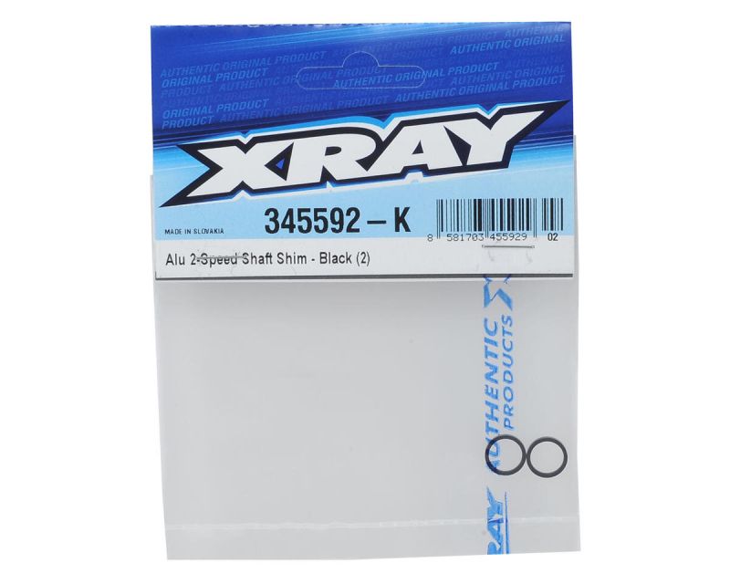 XRAY 2 Gang Getriebe Adapter Scheibe black