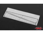 RC4WD Metal Side Diamond A Plates for RC4WD Cruiser Body Silver RC4VVVC0134
