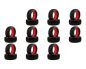 Preview: AKA Buggy Reifen 1:8 I-Beam Medium Long Wear mit roten Einlagen 10 Pack AKA14001ZR_10PACK