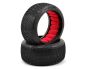 Preview: AKA Buggy Reifen 1:8 Typo Clay mit roten Einlagen AKA14015CR