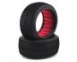 Preview: AKA Buggy Reifen 1:8 P-One Ultra Soft mit roten Einlagen 10 Pack