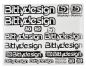Preview: Bittydesign Offroad Decal Sheet 21.5x16.2cm BDYDS-215162