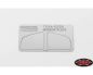 Preview: RC4WD Mirror Decals for Traxxas TRX-4 Mercedes-Benz G-500 RC4VVVC0803