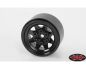 Preview: RC4WD Stamped Steel 1.0 Stock Beadlock Wheels Black RC4ZW0229