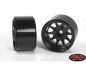 Preview: RC4WD Deep Dish Wagon 1.55 Stamped Steel Beadlock Wheels Black