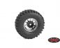 Preview: RC4WD OEM 6-Lug Stamped Steel 1.55 Beadlock Wheels Black and Chrome