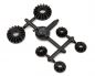 Mobile Preview: Serpent Kegelräder 10T+18T Kegeldiff. V3 Kunststoff 4+2 SER401594