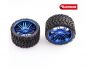 Preview: Sweep Terrain Crusher Offroad Beltedtire Blue wheels 1/4 offset 146mm Diameter