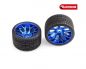 Preview: Sweep Road Crusher Onroad Belted tire Blue wheels 1/2 offset WHD 146mm Diameter
