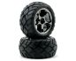 Mobile Preview: Traxxas Anaconda Reifen 2.2 hinten auf schwarzer Chrom Felge TRX2478A