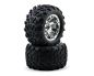 Preview: Traxxas Maxx Reifen auf Geode Felge Chrom 17mm TRX5674
