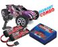 Preview: Traxxas Rustler 4x4 VXL Brushless pink Diamant Combo TRX67076-4PINK-DIAMANT-COMBO