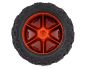 Preview: Traxxas Talon Extreme Reifen auf Felgen 2.8 RXT orange