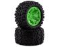 Preview: Traxxas Talon Extreme Reifen auf Felgen 2.8 RXT grün TRX6774G