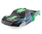 Preview: Traxxas Karosserie Slash VXL 2WD grün blau komplett TRX6812G