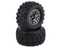 Preview: Traxxas Sledgehammer Reifen auf schwarz chrome 2.8 Felgen TRX9072