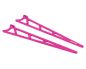 Preview: Traxxas Seitenplatten Wheelie Bar pink Alu TRX9462P
