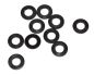 Preview: XRAY Unterlegsscheiben Set 3x6x0.5mm schwarz XRA303121-K