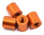 Preview: XRAY Alu Pfosten M3 6x6.4mm orange XRA373121-O