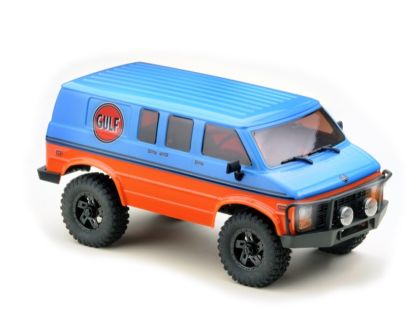 Absima Mini PRO EVO Crawler Rock Van 1:18 V2 blau orange 4WD RTR AB-18028V2