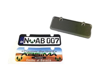 Absima Miniatur Kennzeichenhalter Nummernschild AB-2320101