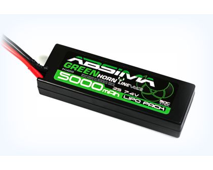 Absima LiPo Stick Pack 7.4V 45C 5000 Hardcase T-Plug