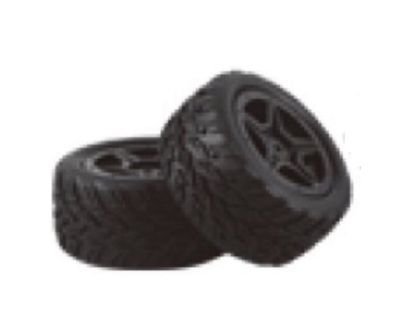 Absima Truggy Reifen auf Felgen AB-G172-003