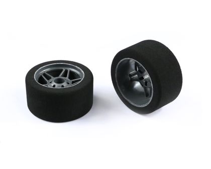 ARROWMAX 1/8 Foam Tyre Rim 37mm Front 32 Shore Carbon Italy AM040412-69