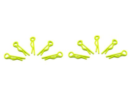 ARROWMAX Small Body Clip 1/10 fluorescent yellow AM103102