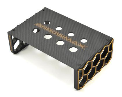 ARROWMAX Setup Frame for 1/10 Off-Road Cars Black Golden