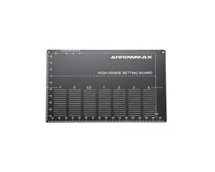 ARROWMAX High Grade Setting Board for 1/32 Mini 4WD Gray