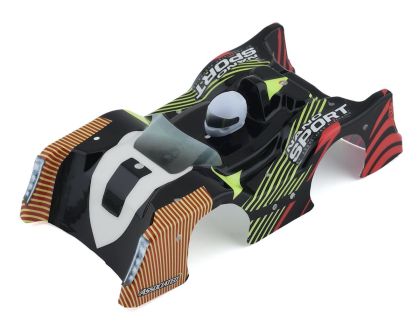 Team Associated NanoSport Red and Black Body with decals