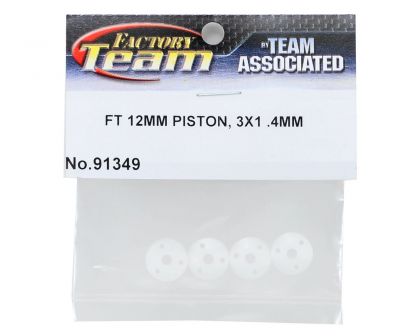 Team Associated 12mm Kolbenplatte 3x1.4mm Tapered Design