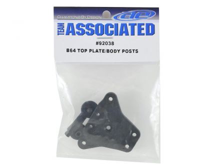 Team Associated B64 Top Platte und Karosseriehalter