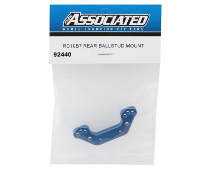 Team Associated B7 Kugelkopf Halter Alu hinten blau