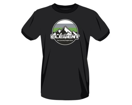 Element RC Circle Mountains T-Shirt schwarz L ASC97064