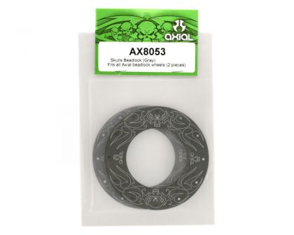 Axial Skulls Beadlock Ring grau