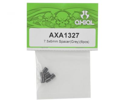 Axial 7.5x6mm Distanzstück -Grau 6Stk.