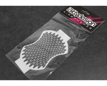 Bittydesign Vinyl Stencil Honeycomb V2