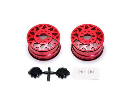 CEN-Racing American Force H01 CONTRA Wheel Red blk cap CENCD0601