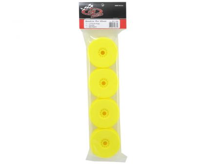 DE Racing Speedline Plus Buggy Wheels for 1:8 Buggy Yellow