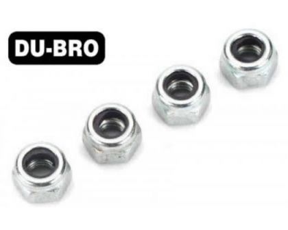 DU-BRO Nuts 3mm Nylon Insert Lock Nuts 4 pcs per package