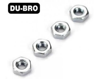 DU-BRO Nuts 3mm Hex Nuts 4 pcs per package