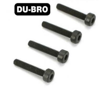 DU-BRO Screws 2mm x 6 Socket Head Cap Screws 4 pcs per package DUB2112