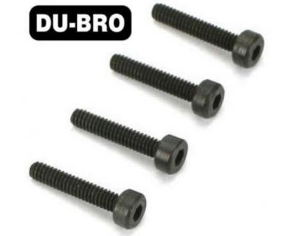 DU-BRO Screws 2.5mm x10 Socket Head Cap Screw 4 pcs per package