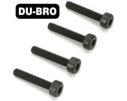 DU-BRO Screws 3mm x 15 Socket Head Cap Screws 4 pcs per package DUB2124
